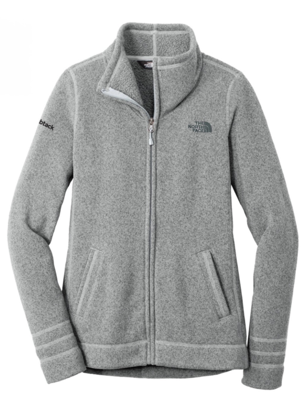 The North Face Sweater Fleece Jacket (Gray)